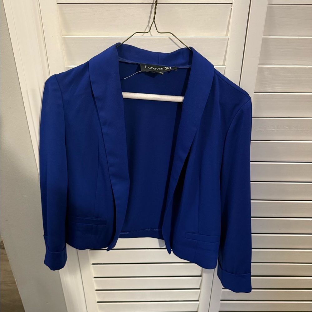 Forever 21 Royal Blue Women's Blazer